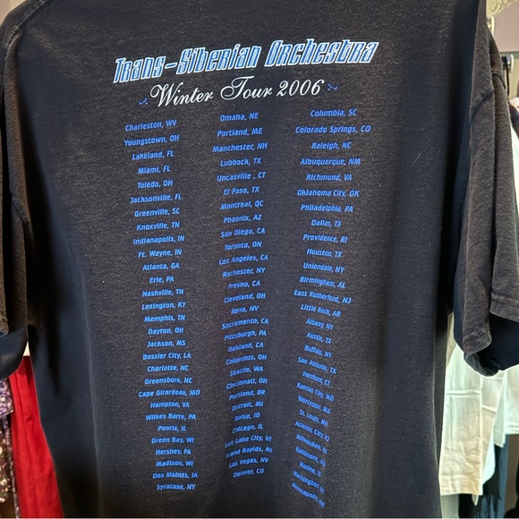 VTG Trans- Siberian Orchestra Winter Tour 2006 Tee - Picture 5 of 8